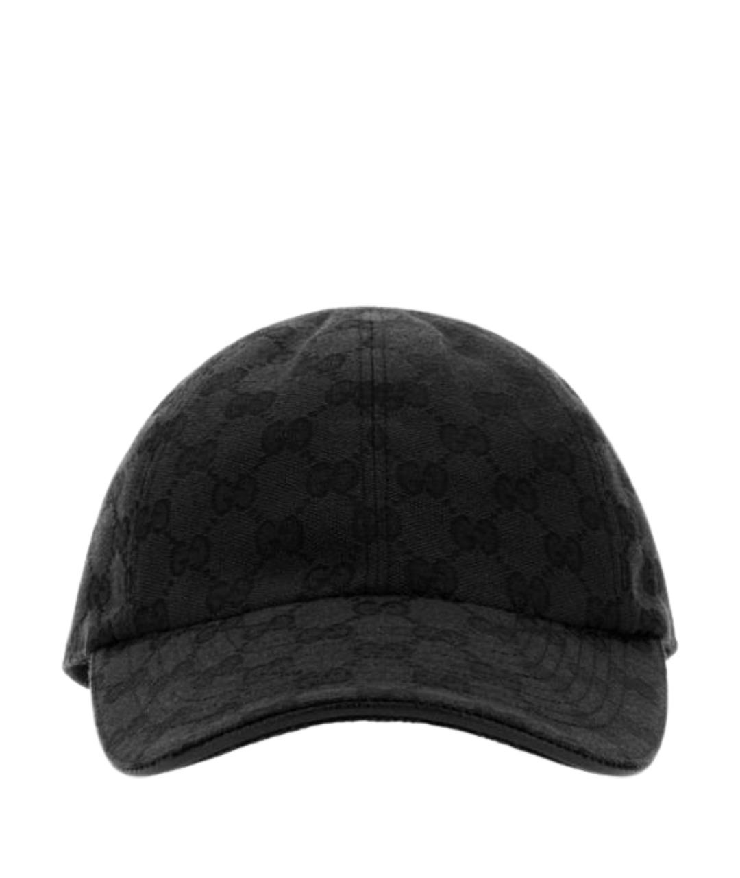 GUCCI Черная синтетическая кепка, фото 1