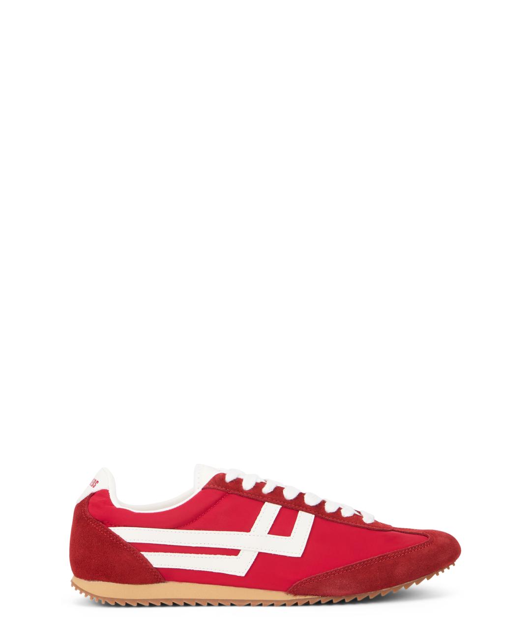 PRO-KEDS Красные синтетические низкие кроссовки / кеды, фото 1