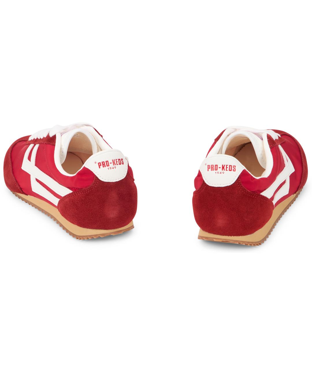 PRO-KEDS Красные синтетические низкие кроссовки / кеды, фото 4