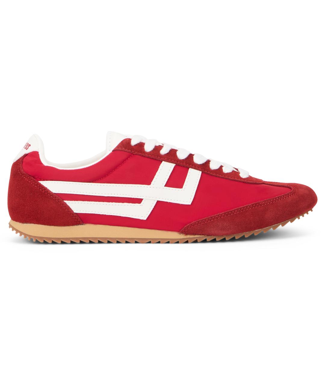 PRO-KEDS Красные синтетические низкие кроссовки / кеды, фото 2