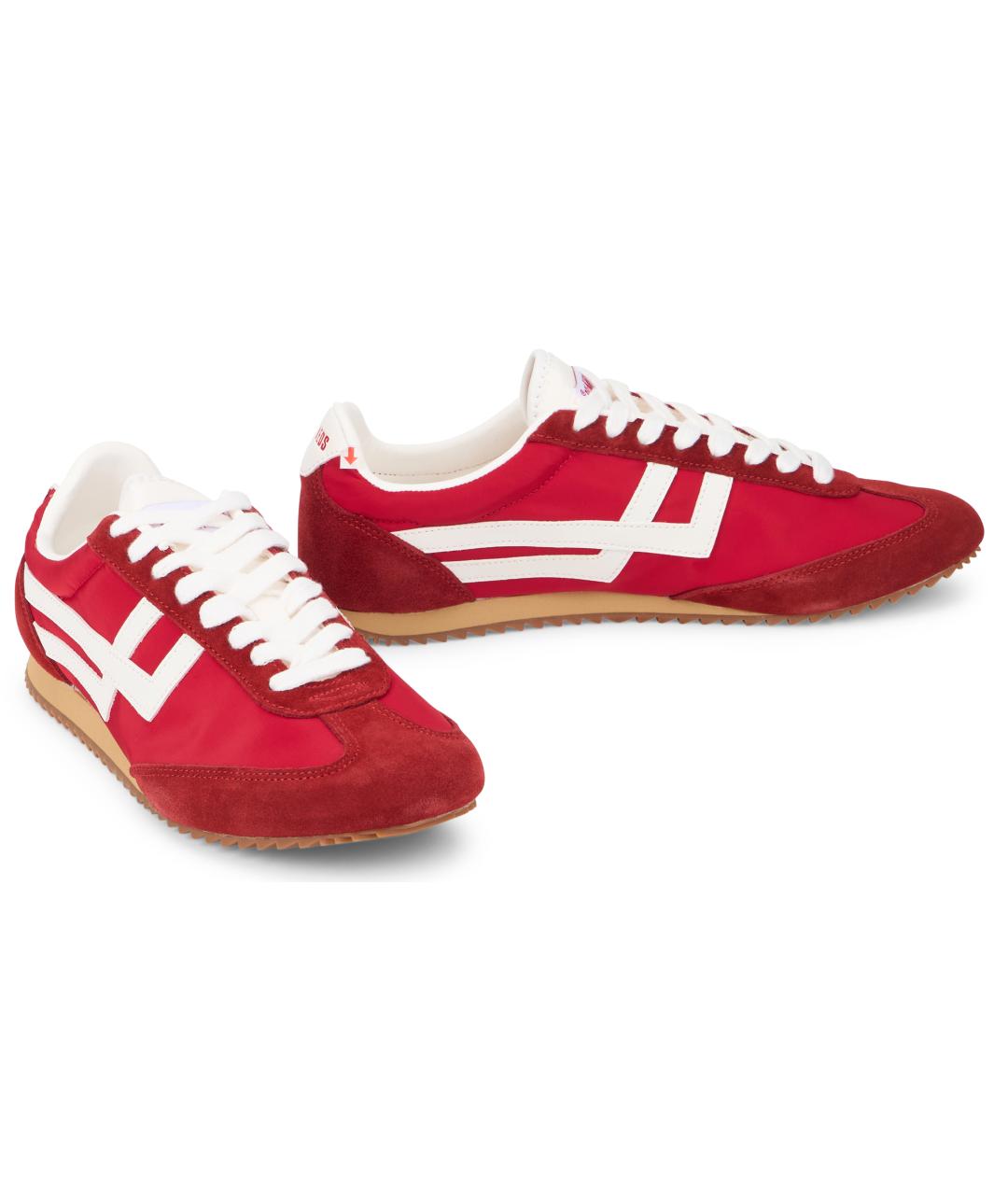 PRO-KEDS Красные синтетические низкие кроссовки / кеды, фото 3