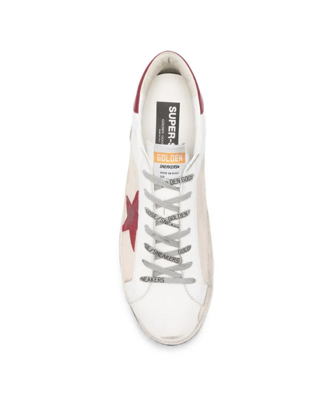GOLDEN GOOSE Мульти кожаные низкие кроссовки / кеды, фото 2