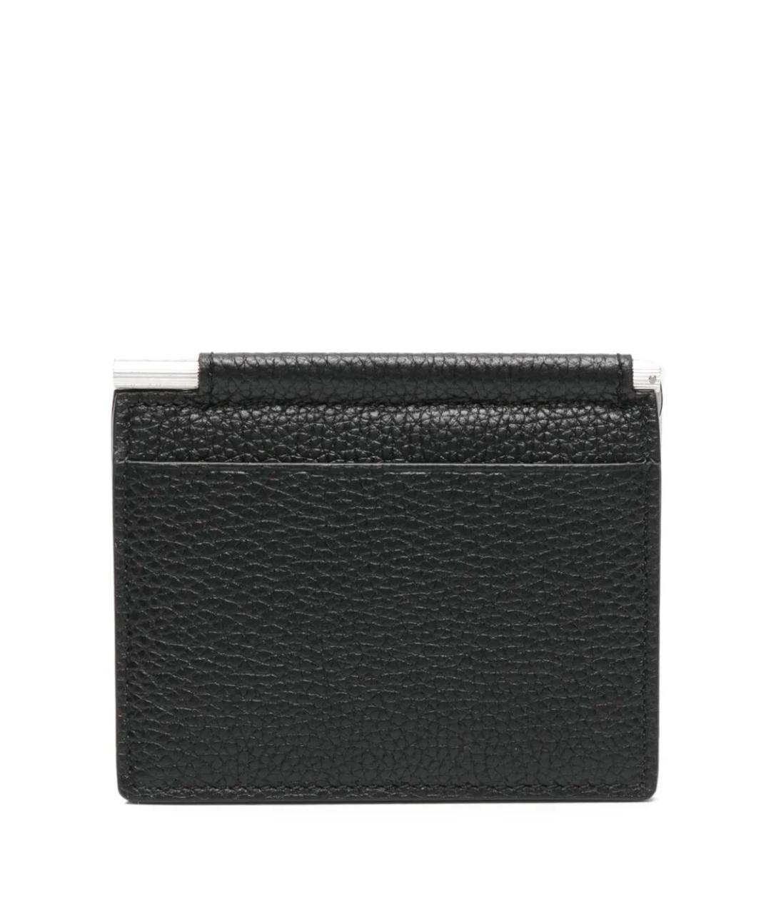 TOM FORD Черный кожаный кошелек, фото 2