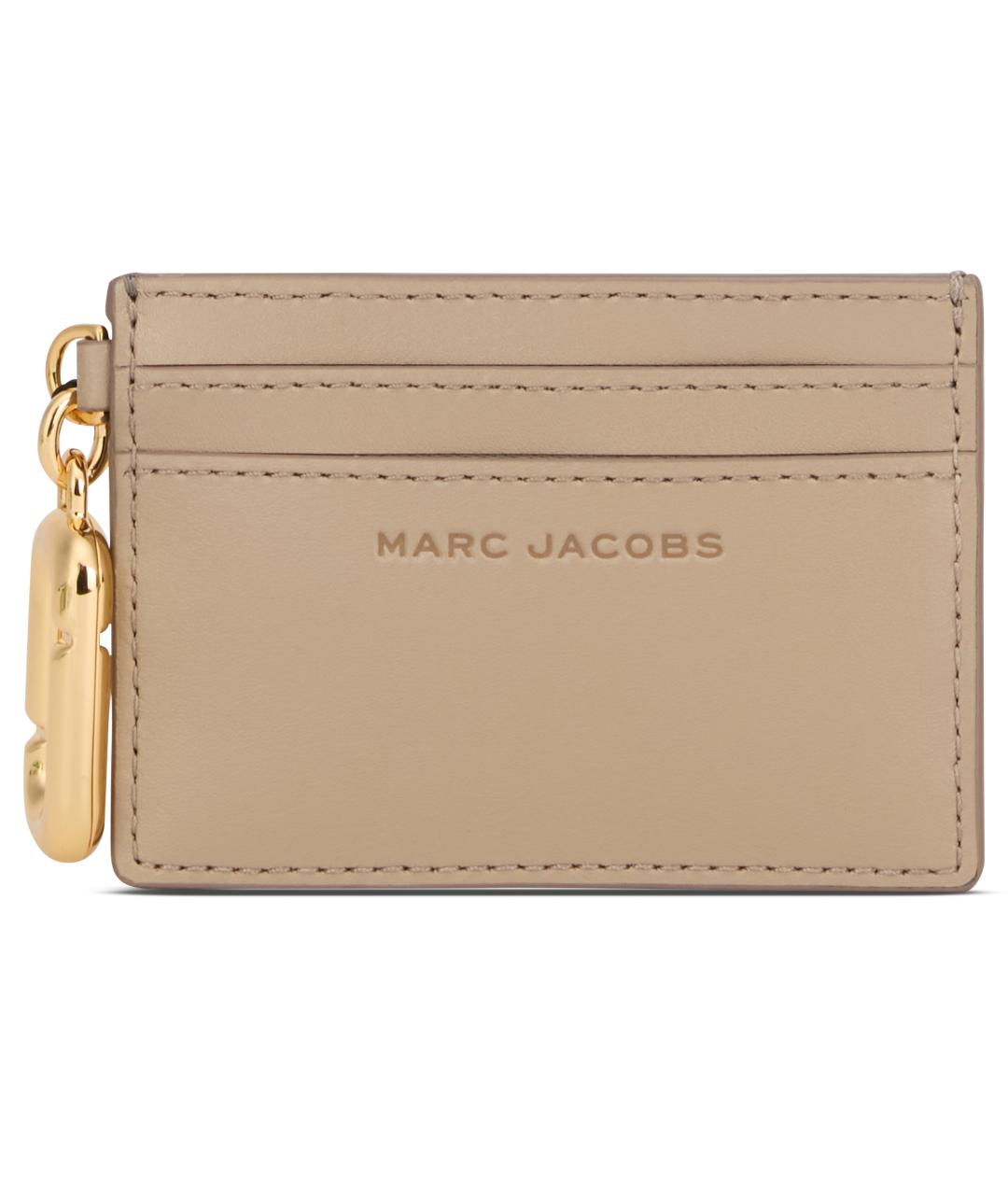 MARC JACOBS Бежевый кожаный кардхолдер, фото 2