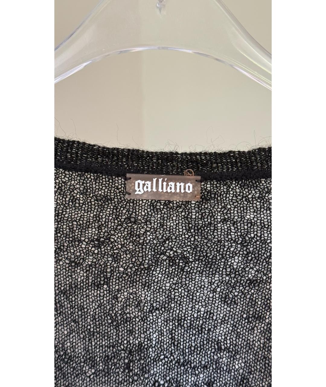 JOHN GALLIANO Черный кардиган, фото 6