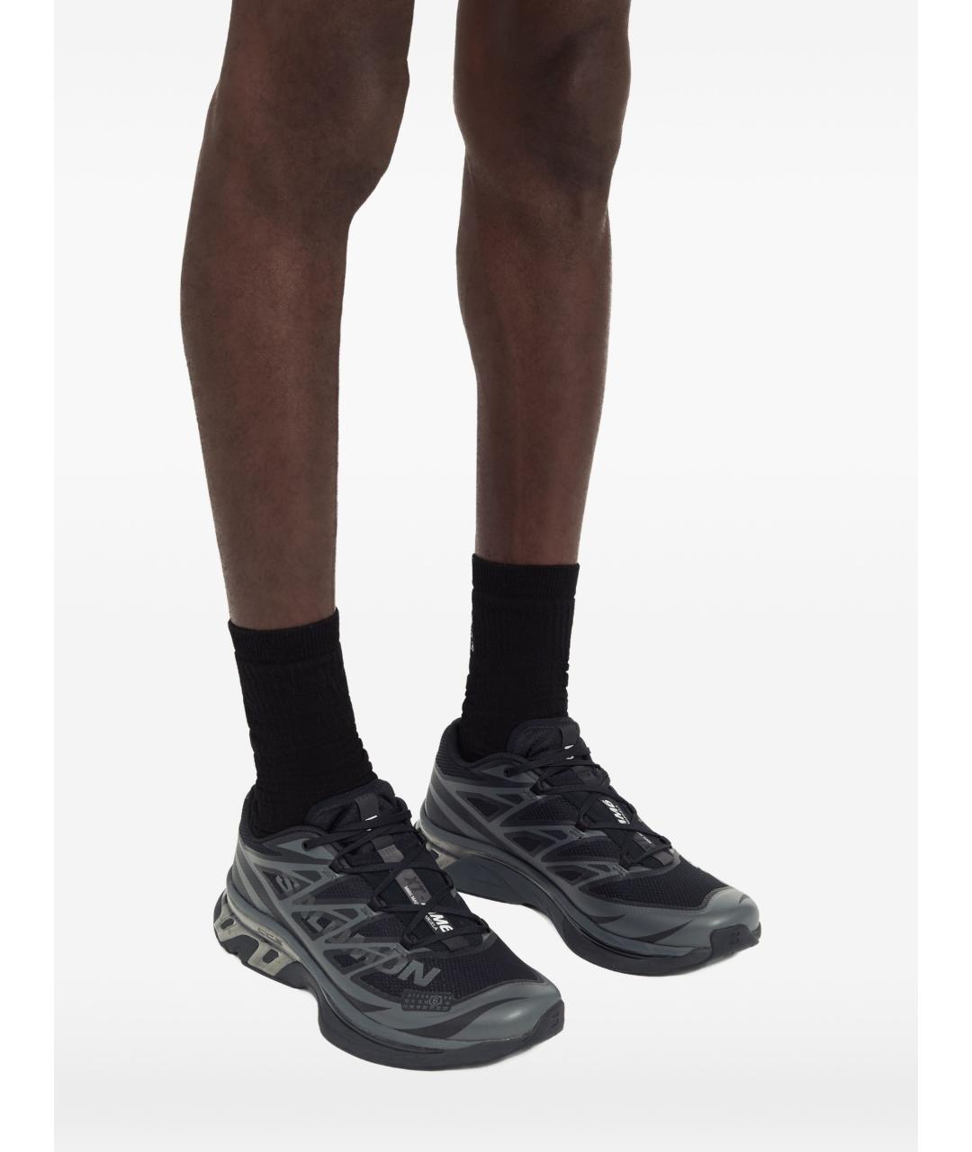 MM6 MAISON MARGIELA Черные синтетические кроссовки, фото 2