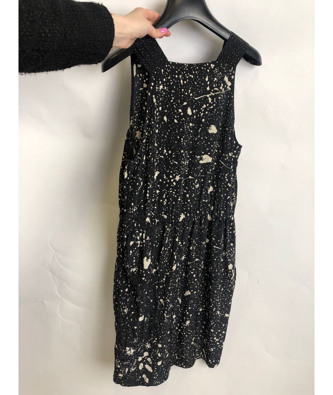 3.1 PHILLIP LIM Черное шелковое повседневное платье, фото 2
