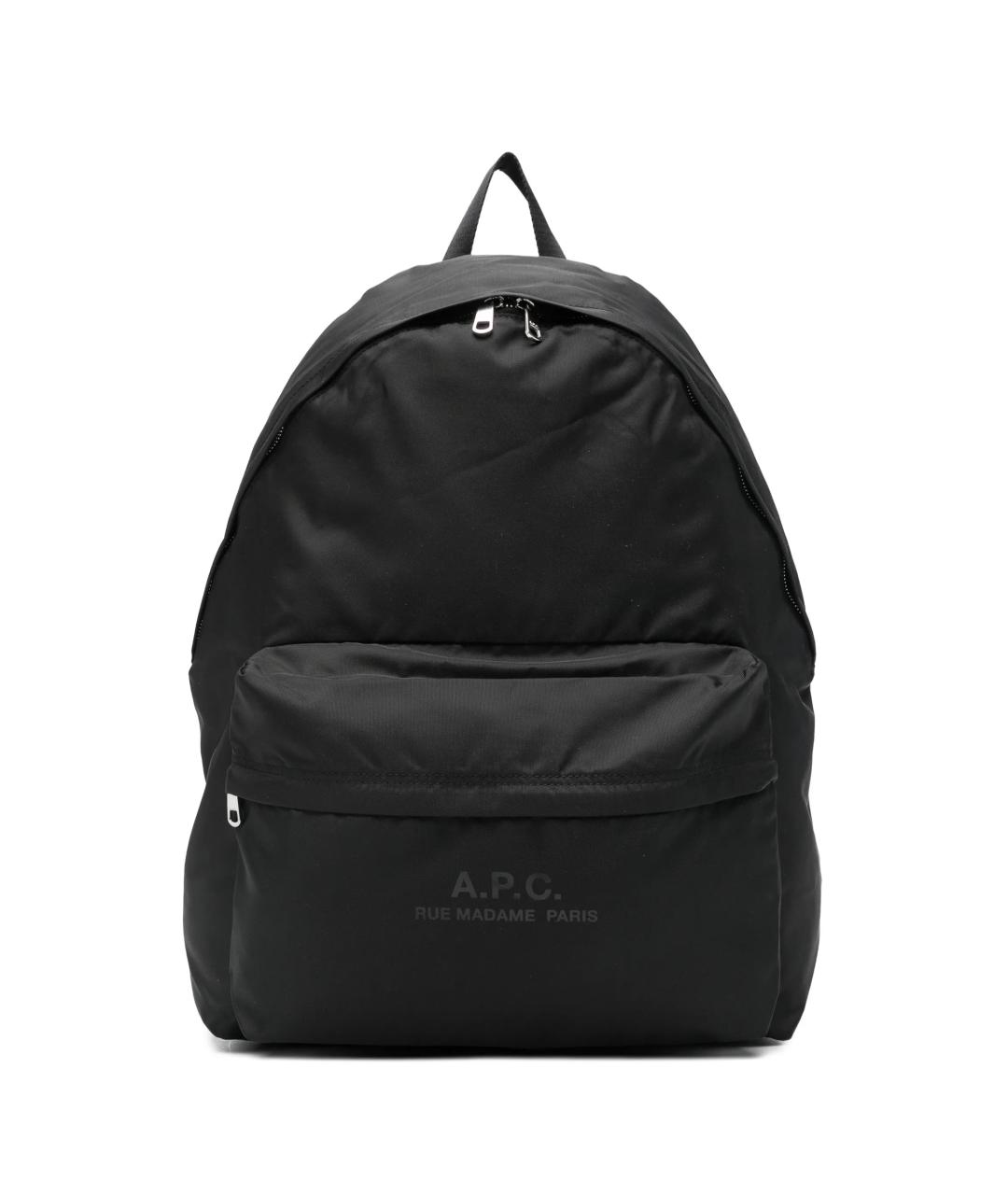 A.P.C. Черный синтетический рюкзак, фото 1