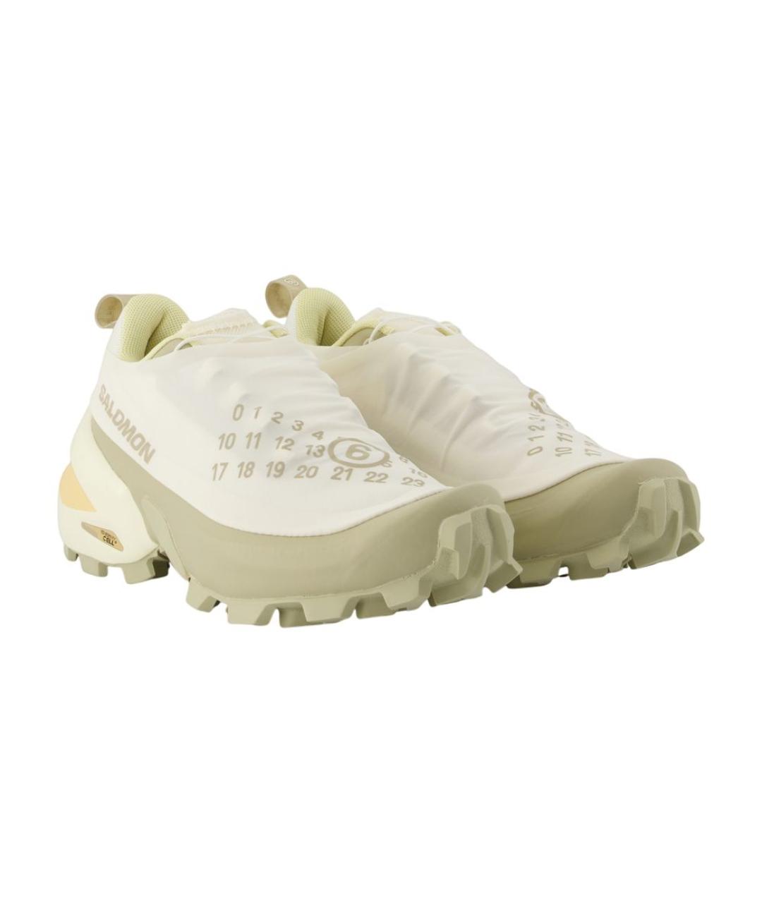 MM6 MAISON MARGIELA Белые синтетические кроссовки, фото 2