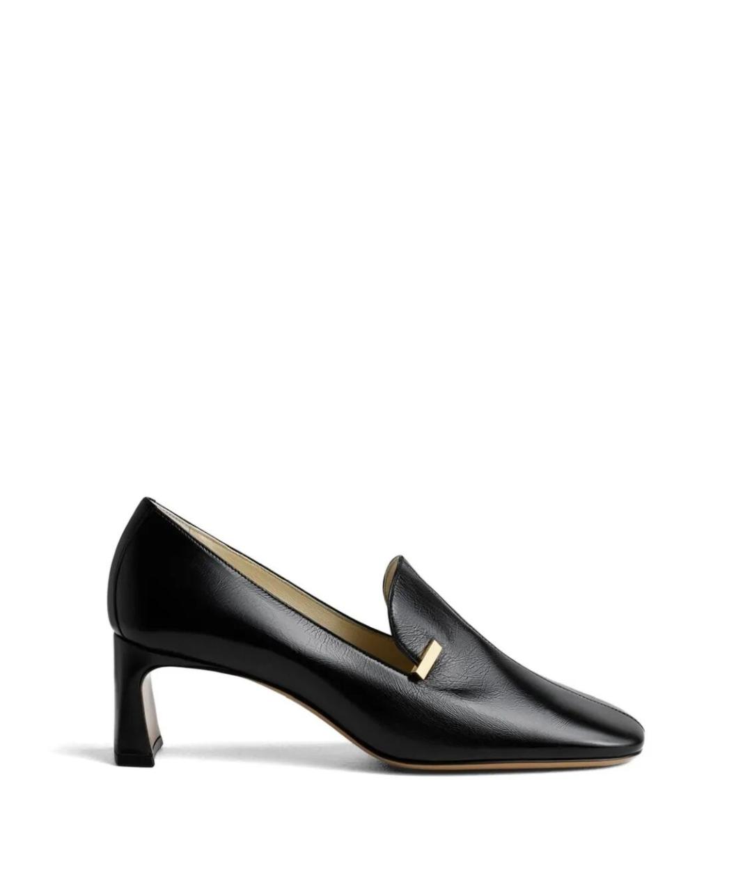 PHOEBE PHILO Черные кожаные лоферы, фото 3