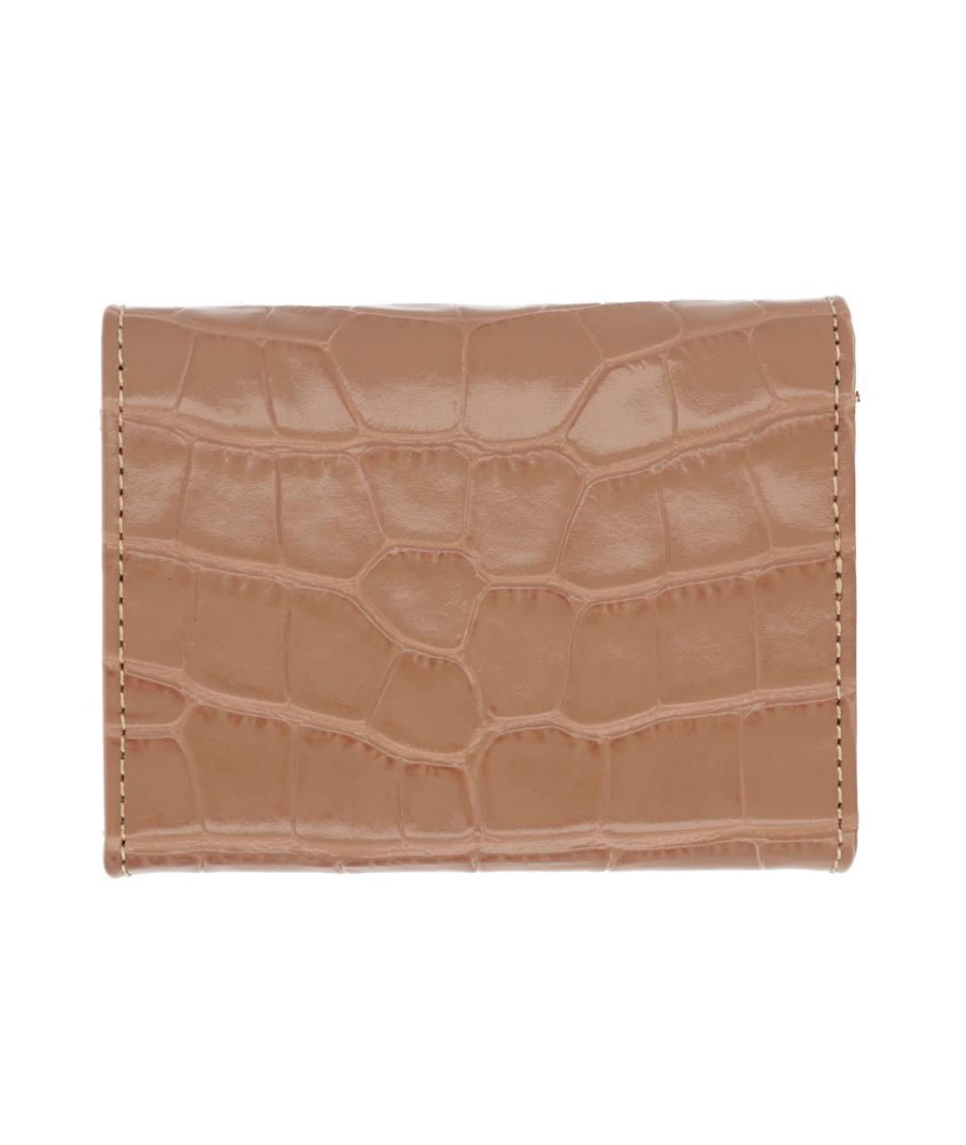 VIVIENNE WESTWOOD Розовый кожаный кошелек, фото 5
