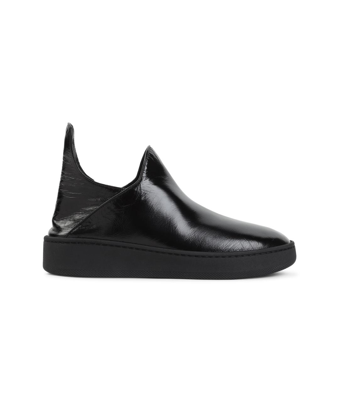PHOEBE PHILO Черные кожаные ботинки, фото 6