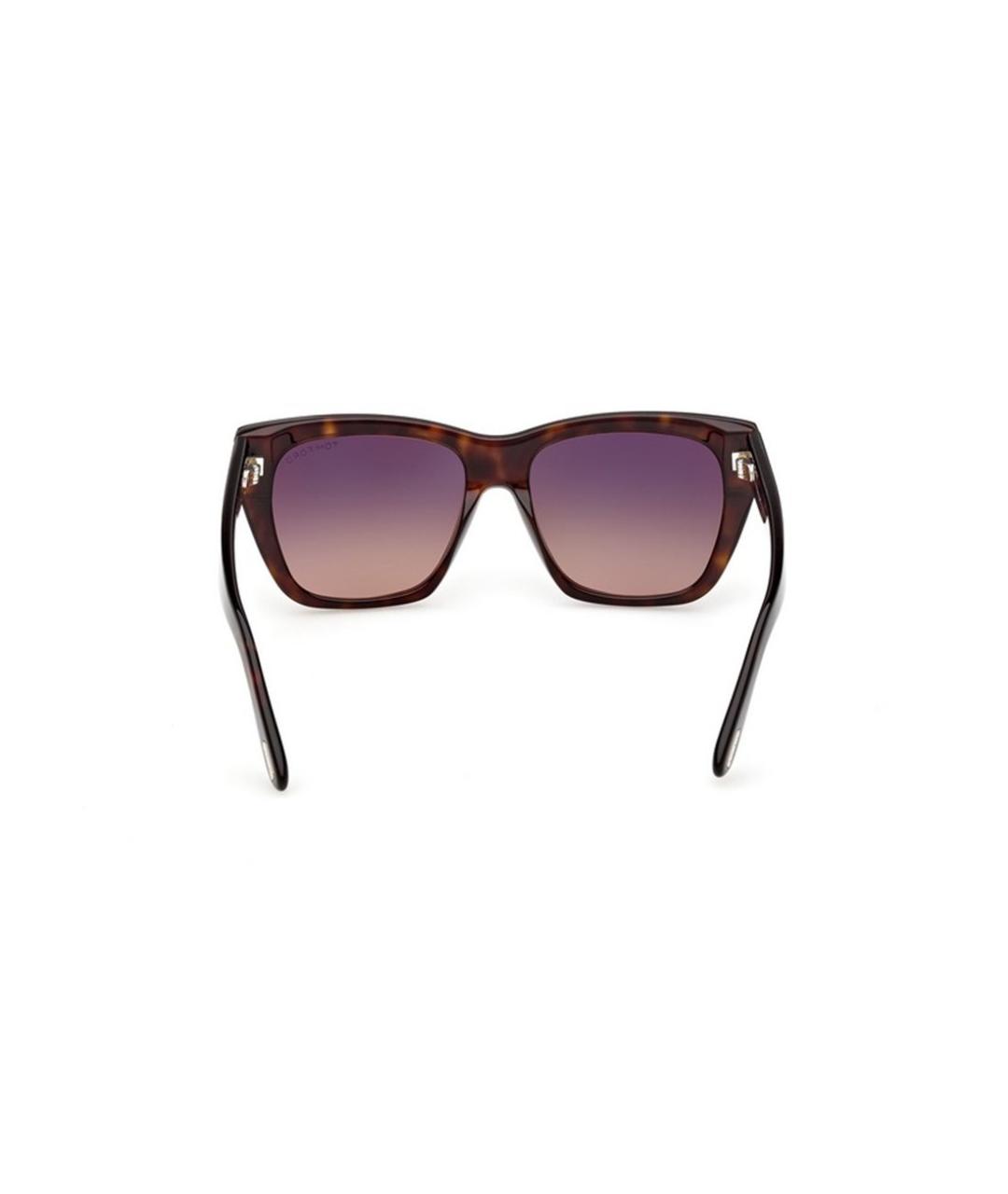 TOM FORD Бордовые солнцезащитные очки, фото 4