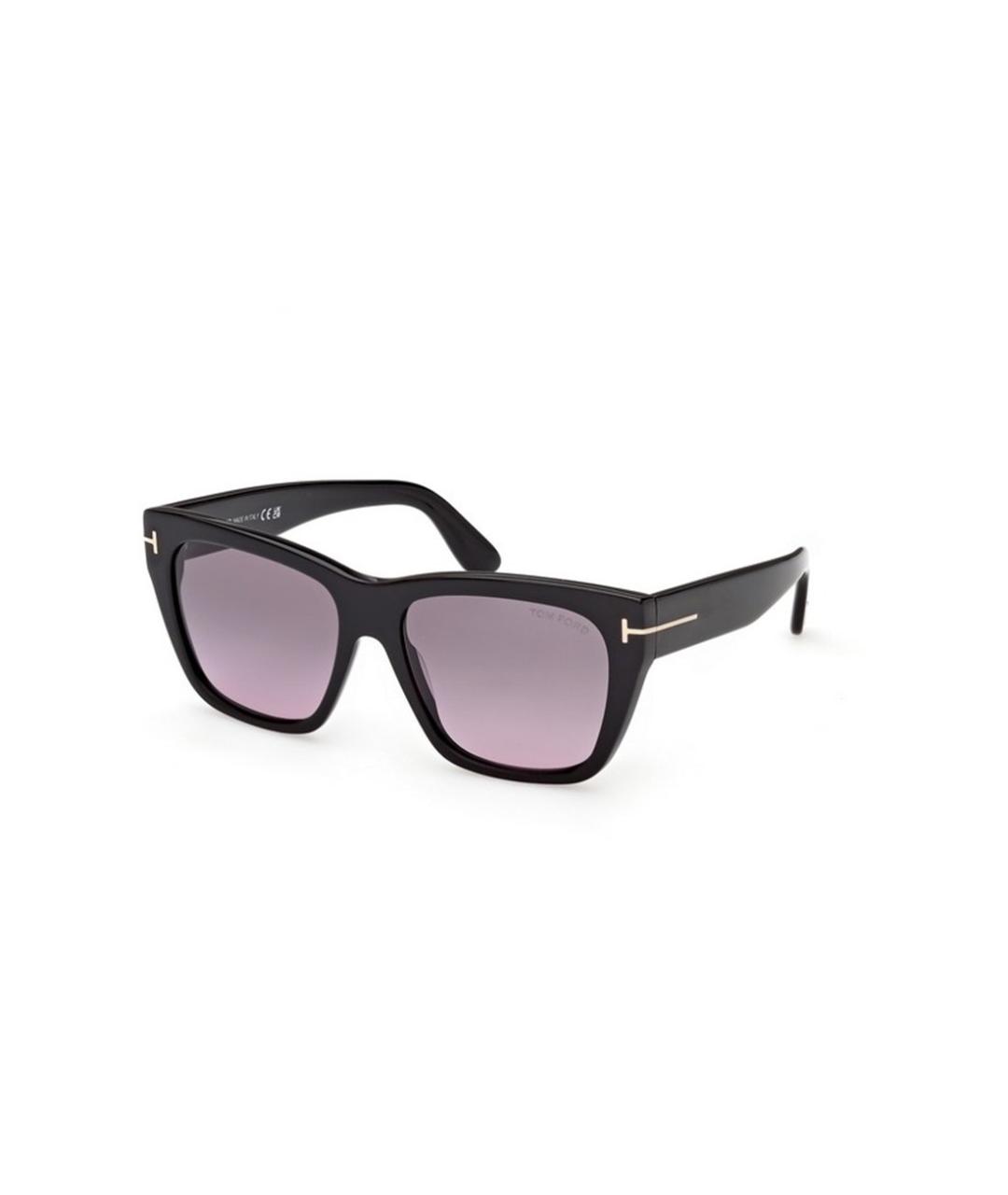 TOM FORD Черные солнцезащитные очки, фото 1