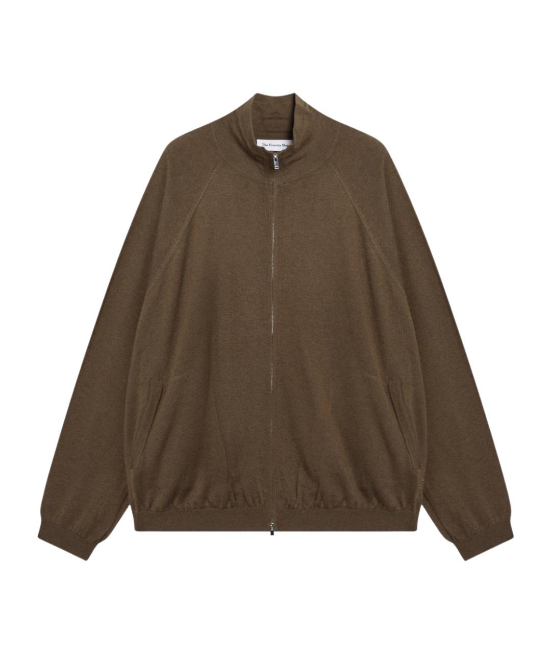 THE FRANKIE SHOP Коричневая шерстяная куртка, фото 1
