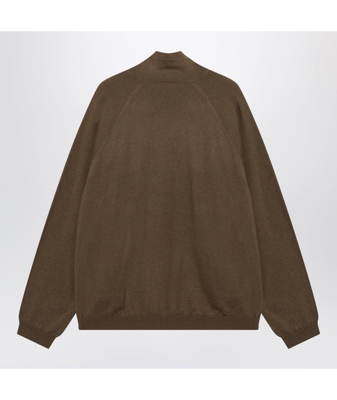 THE FRANKIE SHOP Коричневая шерстяная куртка, фото 2