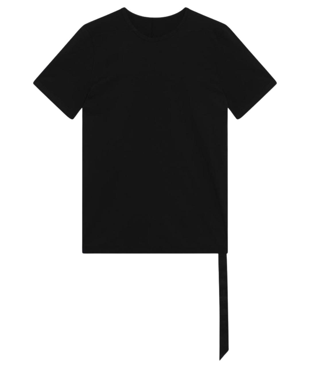 RICK OWENS DRKSHDW Черная хлопковая футболка, фото 1