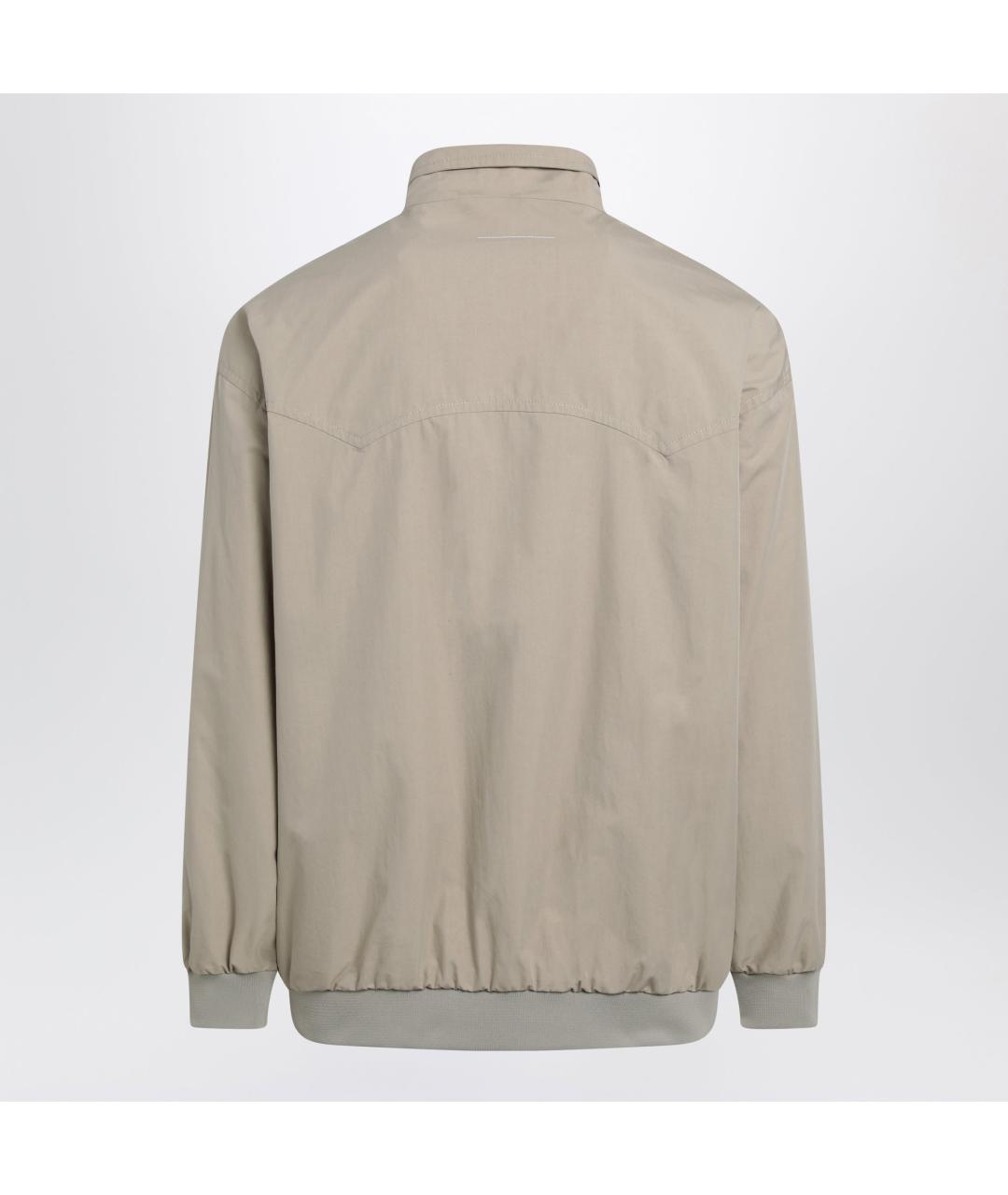 MM6 MAISON MARGIELA Бежевая хлопковая куртка, фото 2