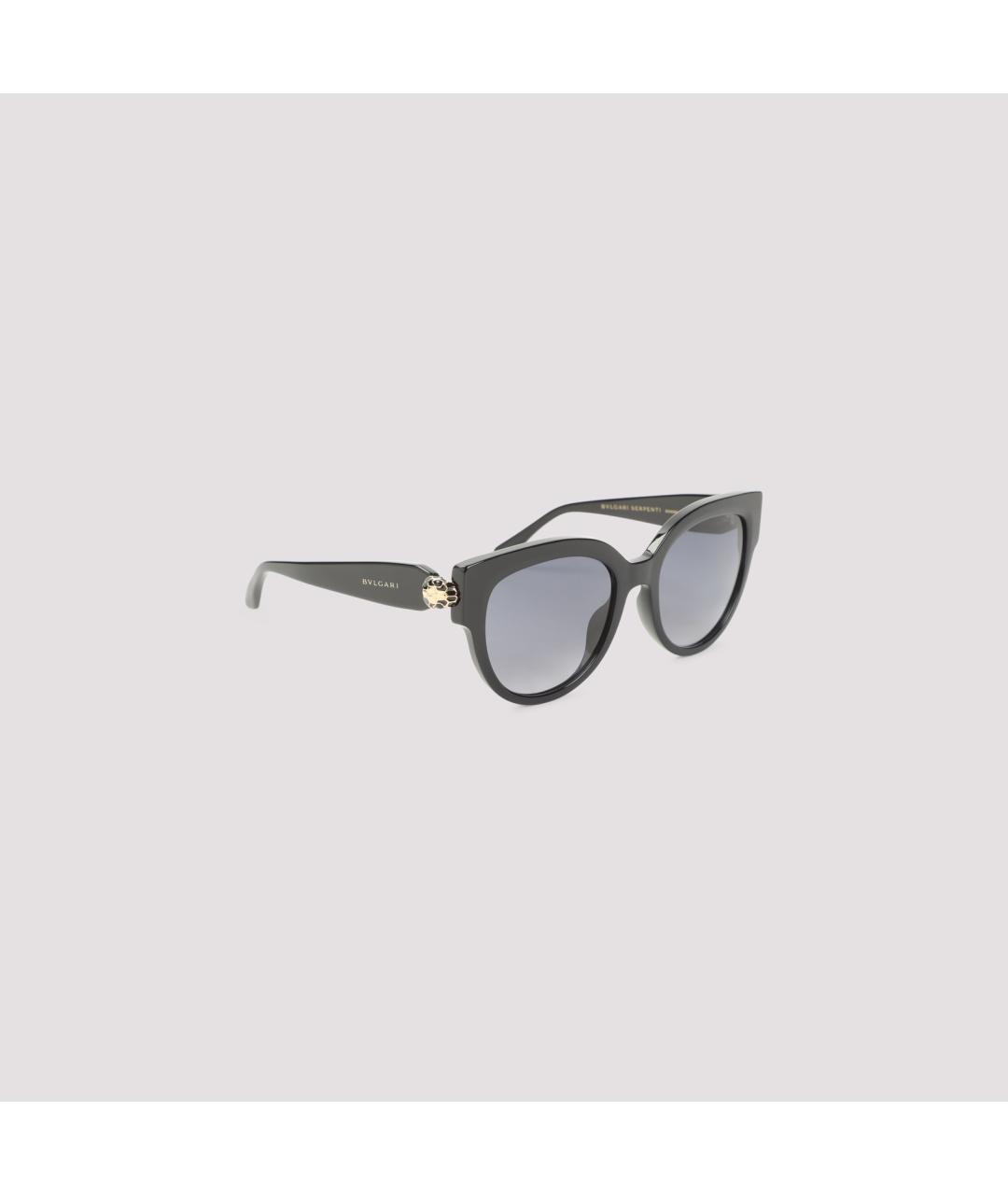 BVLGARI Черные солнцезащитные очки, фото 2