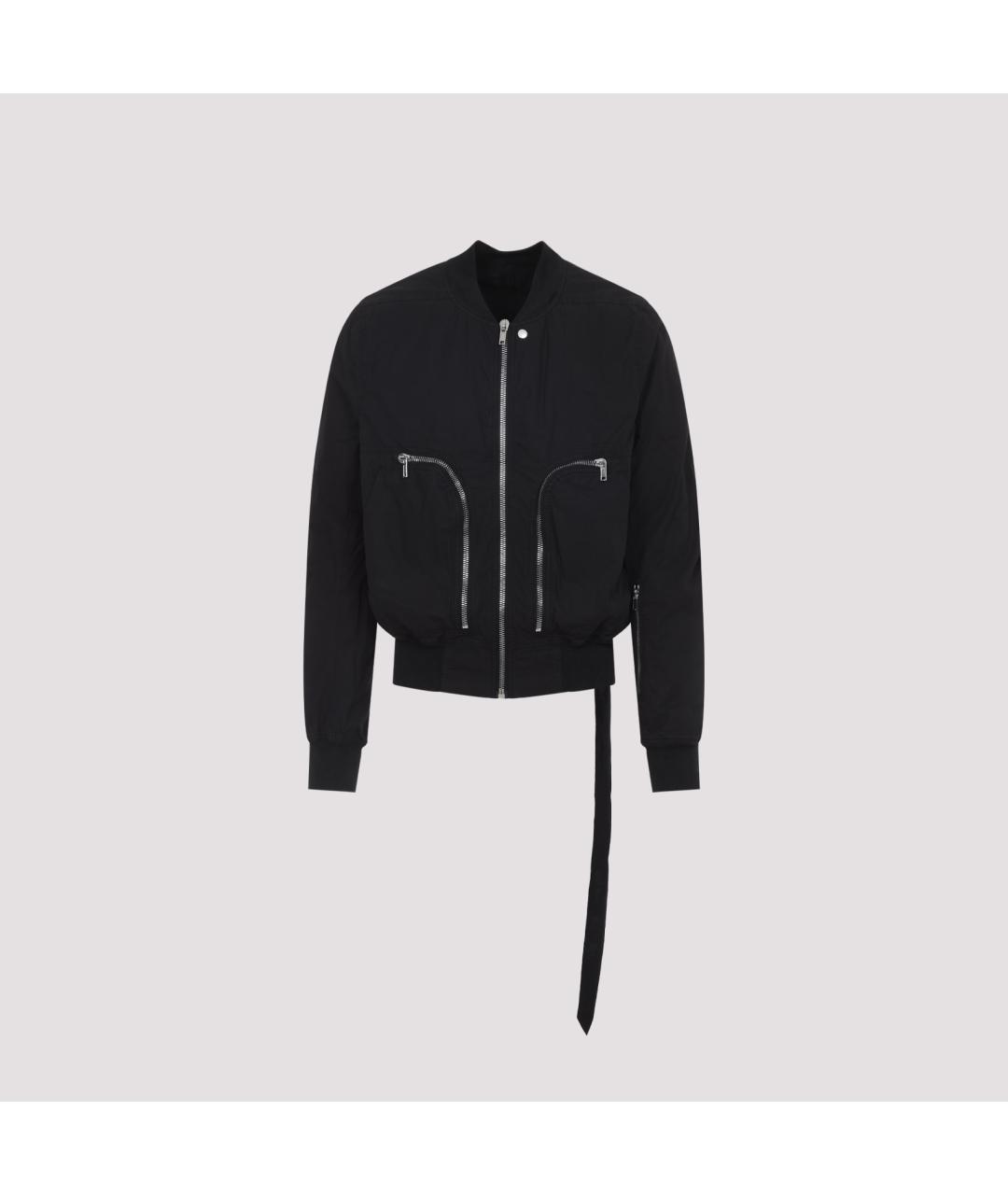 RICK OWENS DRKSHDW Черная хлопковая куртка, фото 2