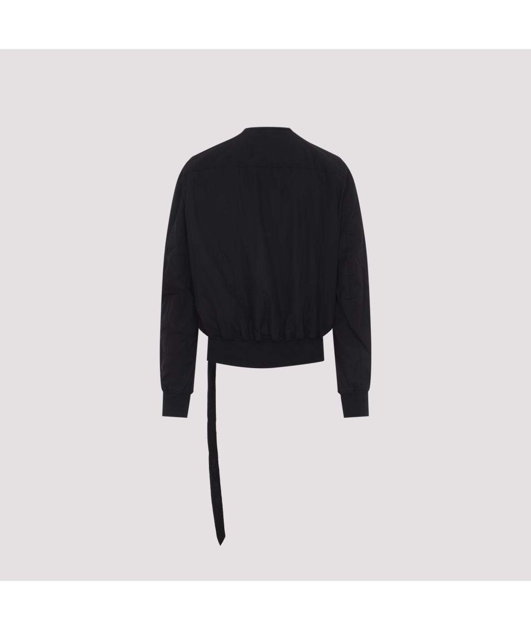 RICK OWENS DRKSHDW Черная хлопковая куртка, фото 3