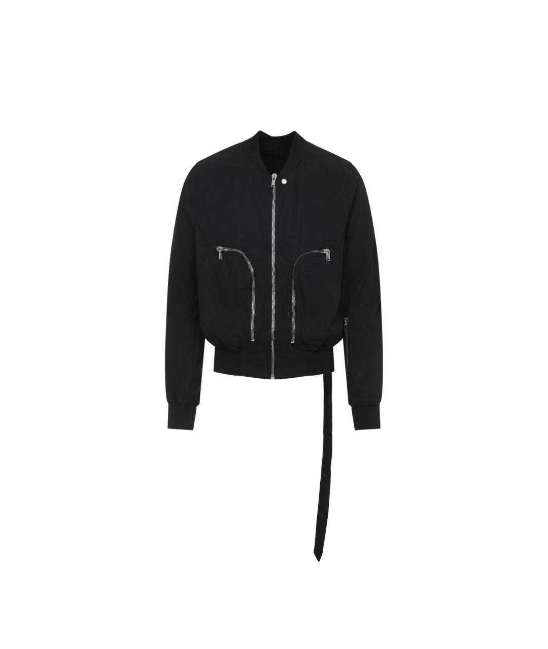 RICK OWENS DRKSHDW Черная хлопковая куртка, фото 1