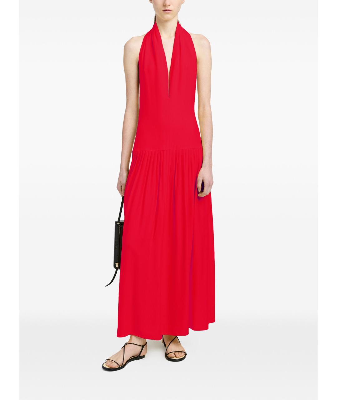 PROENZA SCHOULER Красное вискозное вечернее платье, фото 2