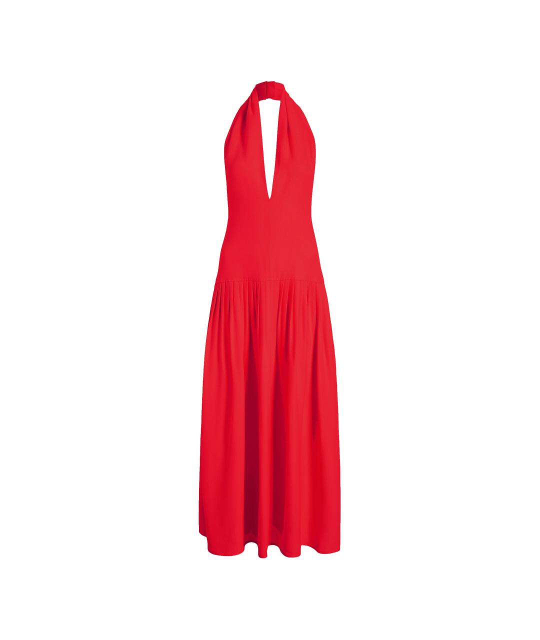 PROENZA SCHOULER Красное вискозное вечернее платье, фото 1