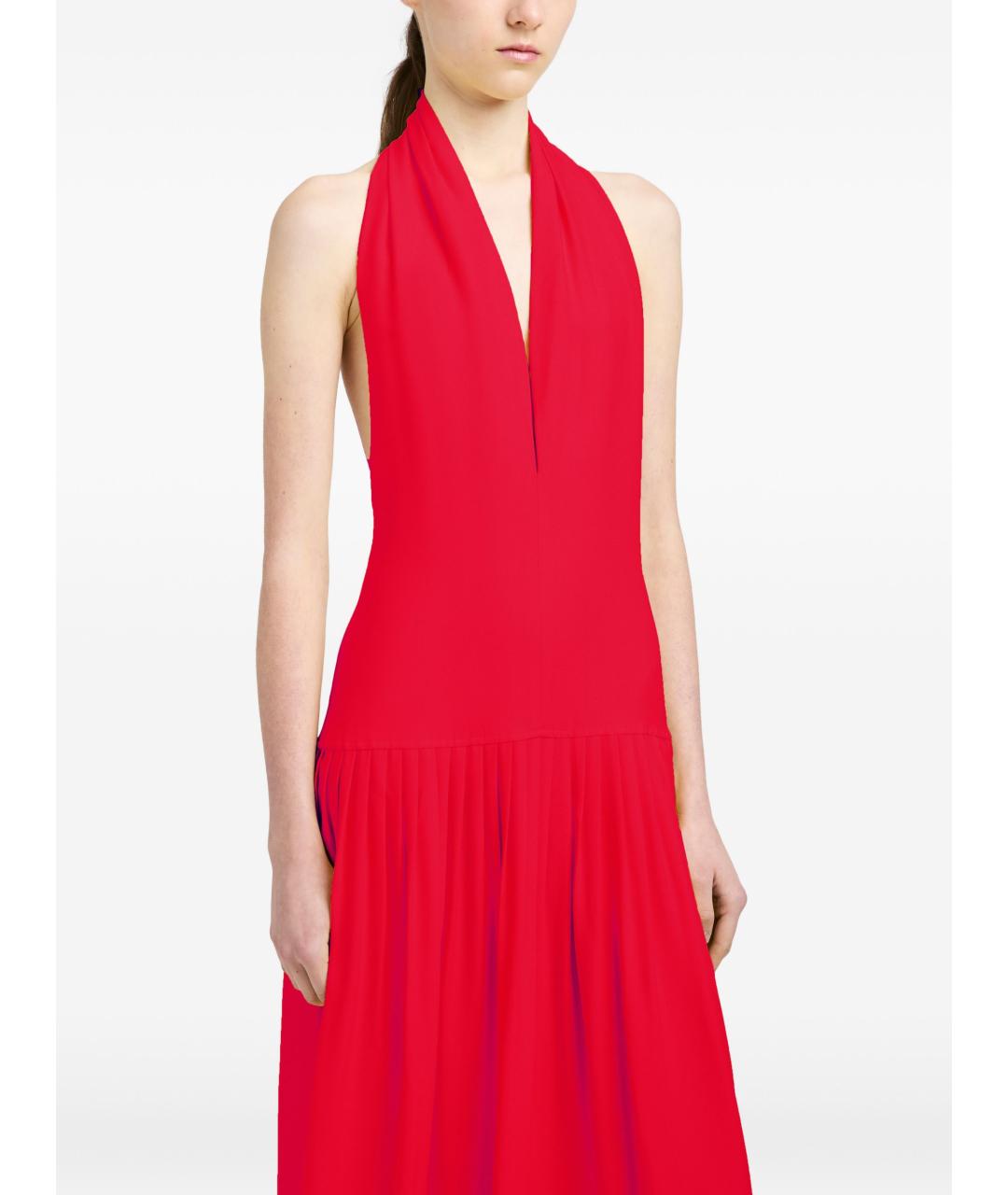 PROENZA SCHOULER Красное вискозное вечернее платье, фото 3