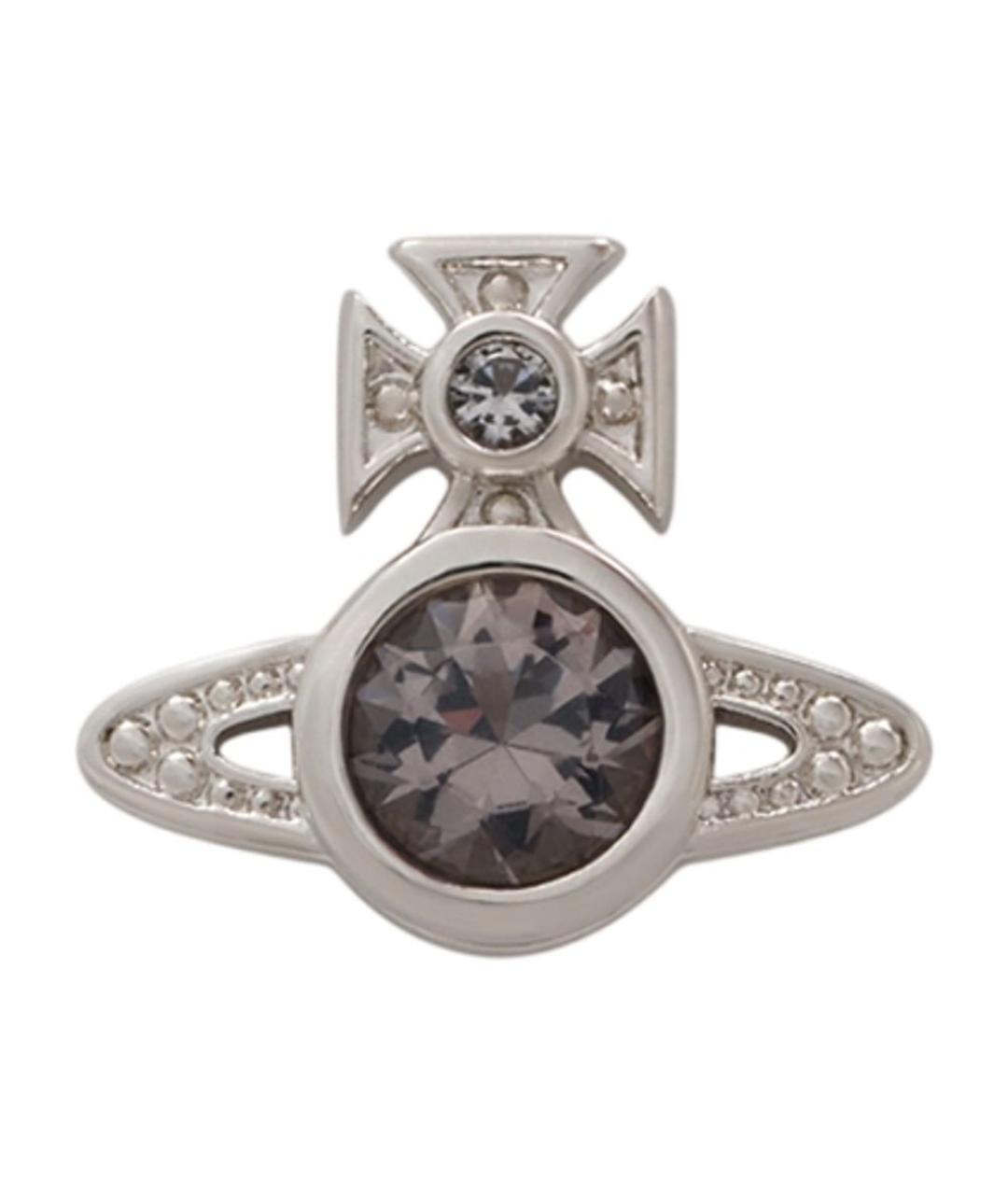 VIVIENNE WESTWOOD Серебряные металлические серьги, фото 1