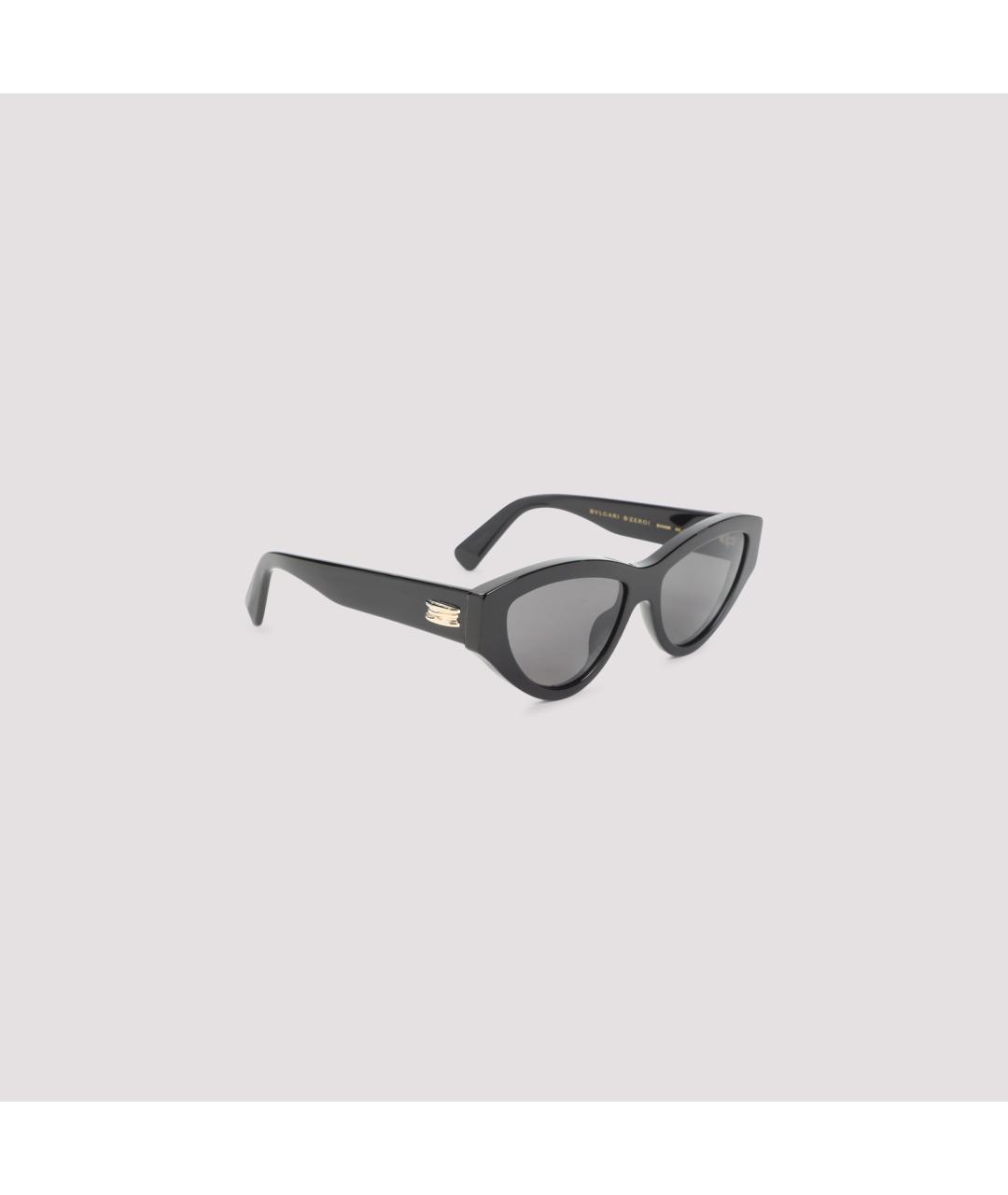 BVLGARI Черные солнцезащитные очки, фото 2