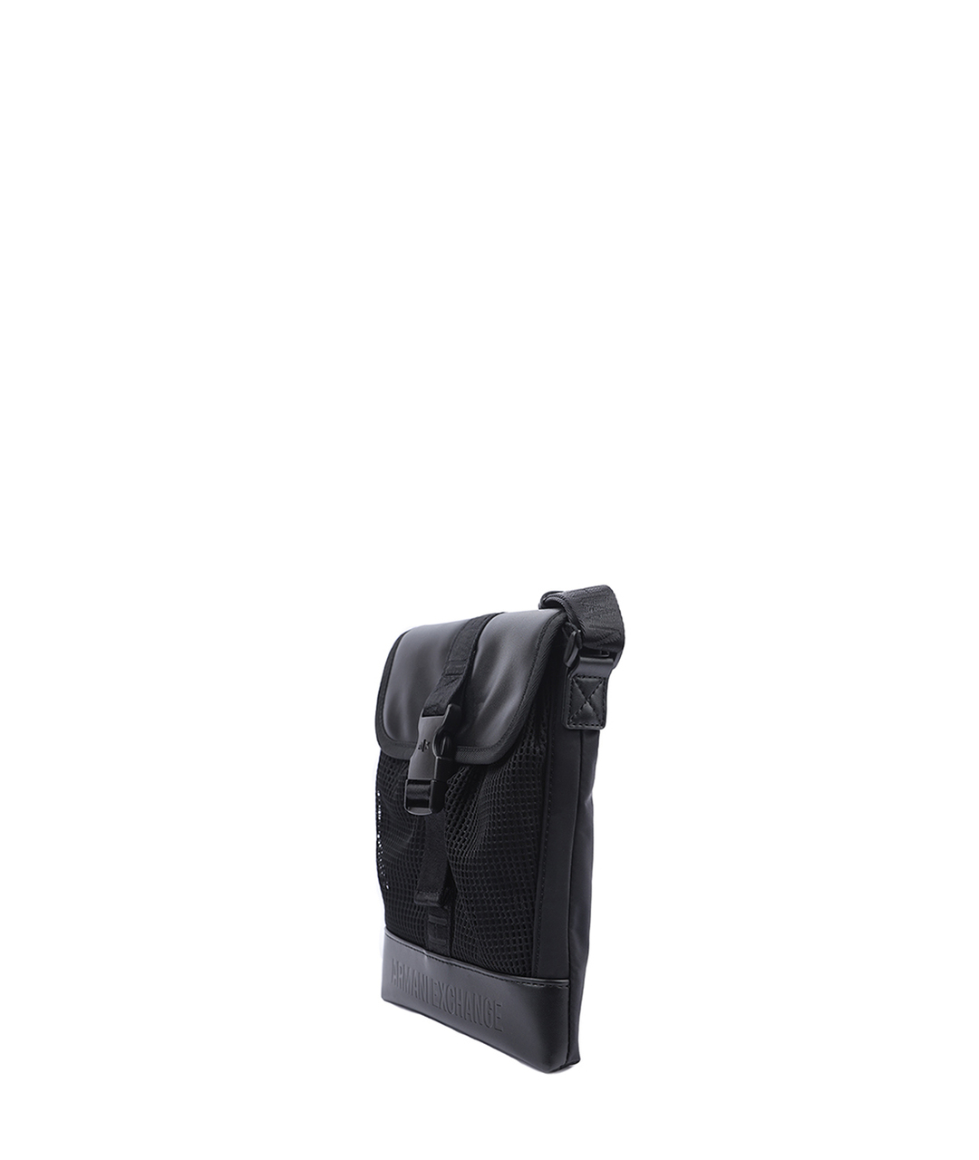 ARMANI EXCHANGE Черная тканевая сумка на плечо, фото 3