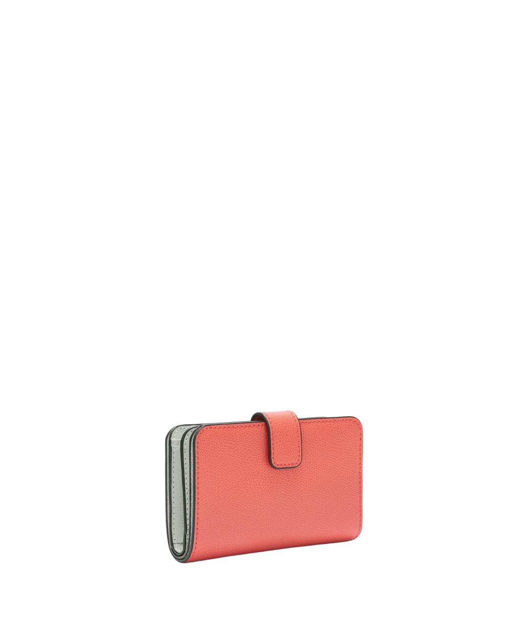 FURLA Коралловый кожаный кошелек, фото 2