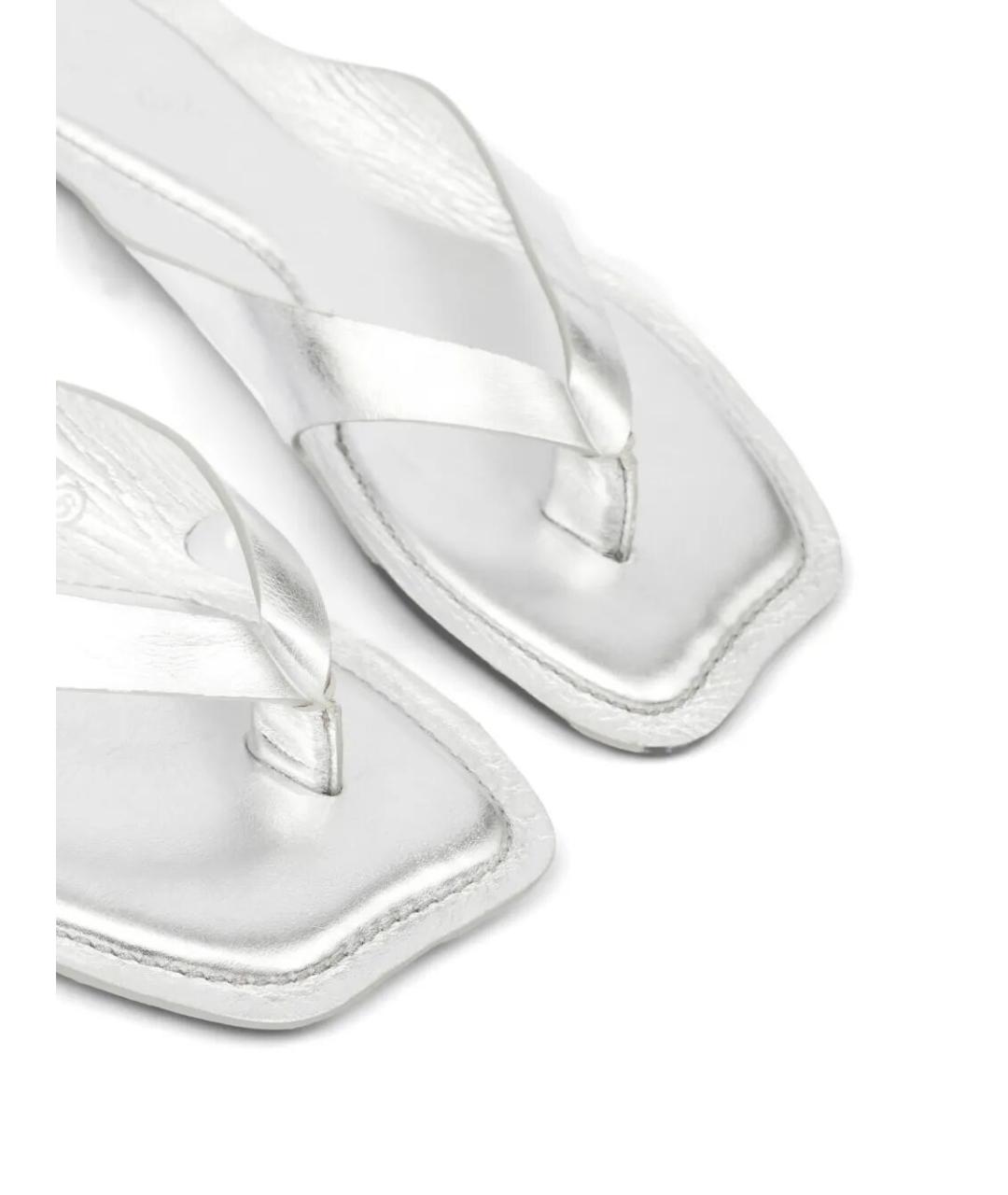 MM6 MAISON MARGIELA Кожаные сандалии, фото 3