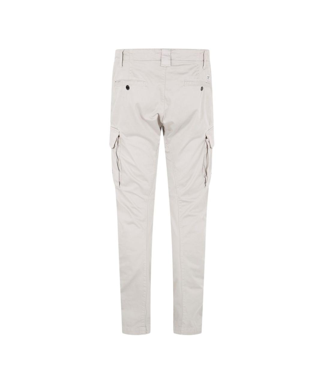 CP COMPANY Серые хлопковые повседневные брюки, фото 2