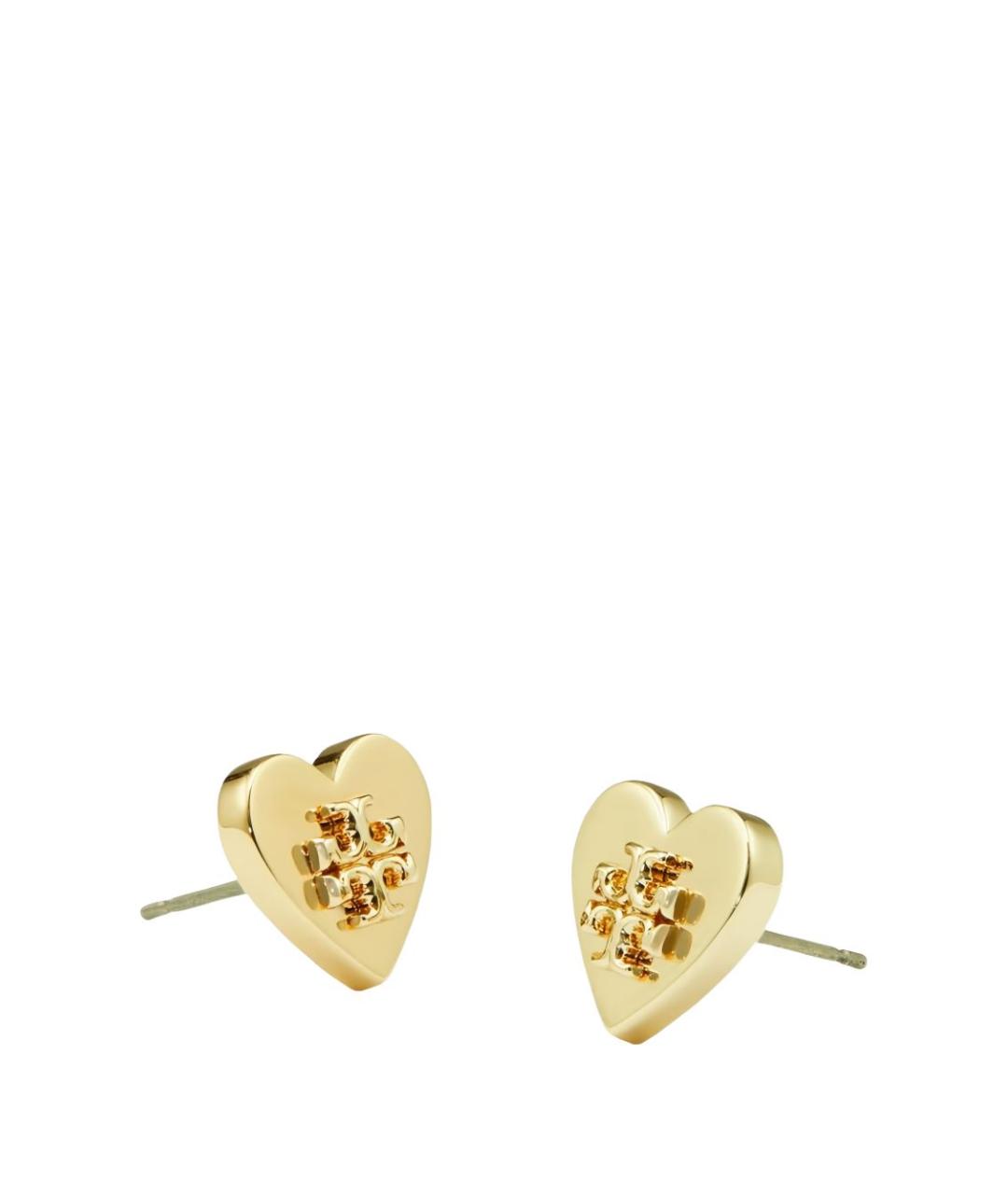 TORY BURCH Золотые металлические серьги, фото 4