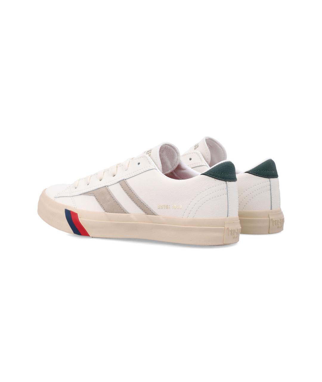 PRO-KEDS Белые синтетические низкие кроссовки / кеды, фото 4