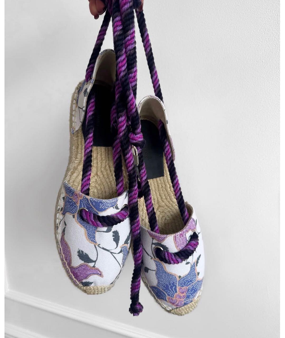 ISABEL MARANT Мульти текстильные эспадрильи, фото 3