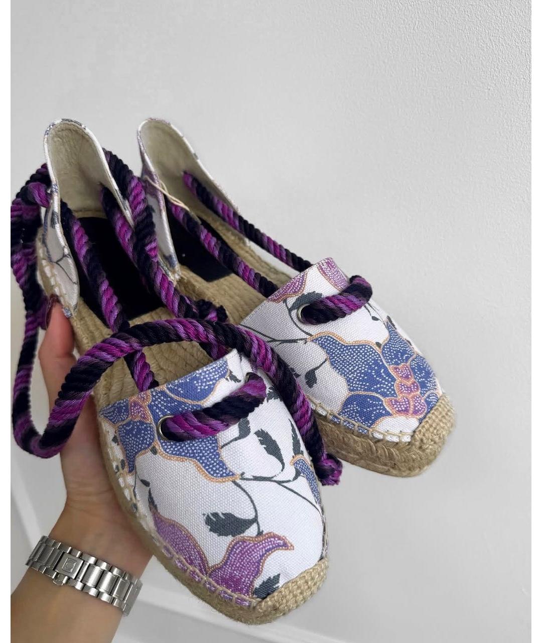 ISABEL MARANT Мульти текстильные эспадрильи, фото 6