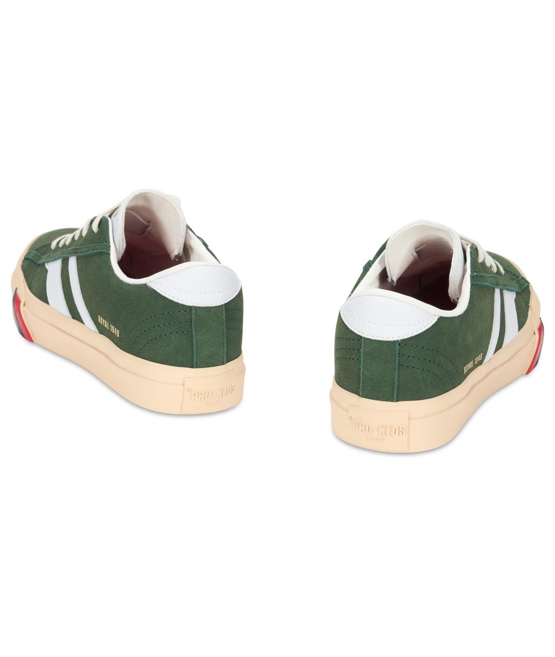 PRO-KEDS Зеленые кожаные низкие кроссовки / кеды, фото 4