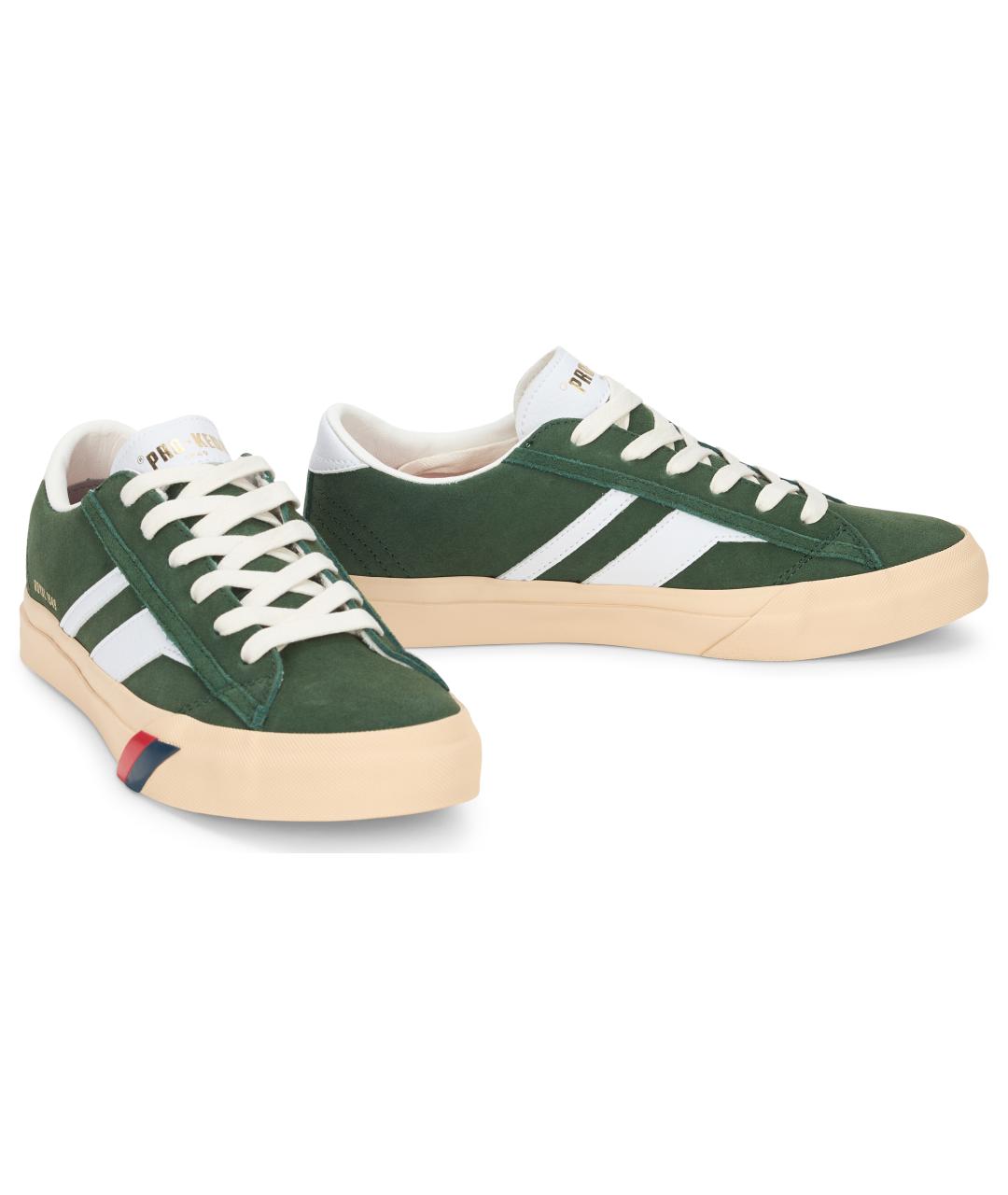 PRO-KEDS Зеленые кожаные низкие кроссовки / кеды, фото 3