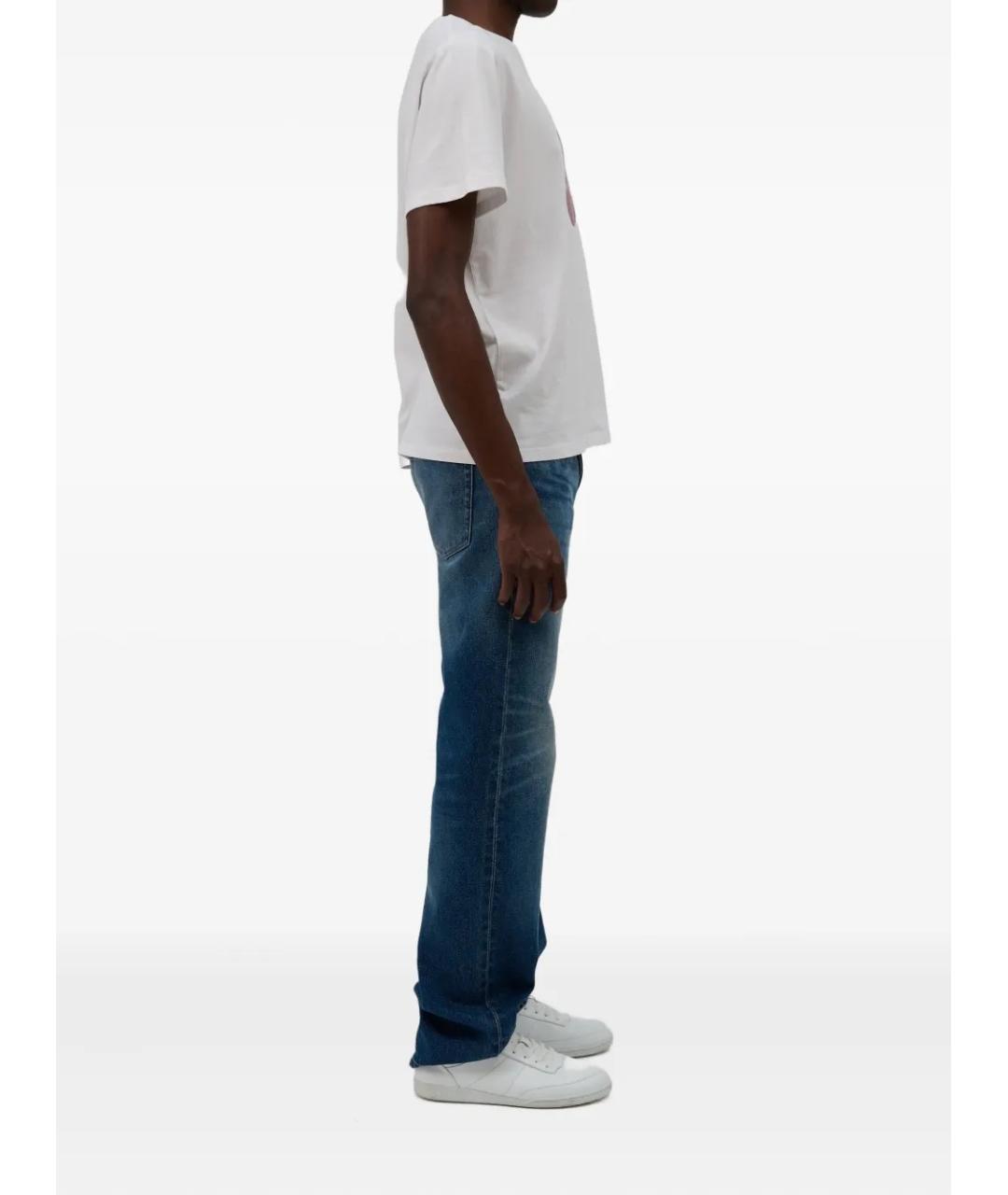 A.P.C. Белая хлопковая футболка, фото 4