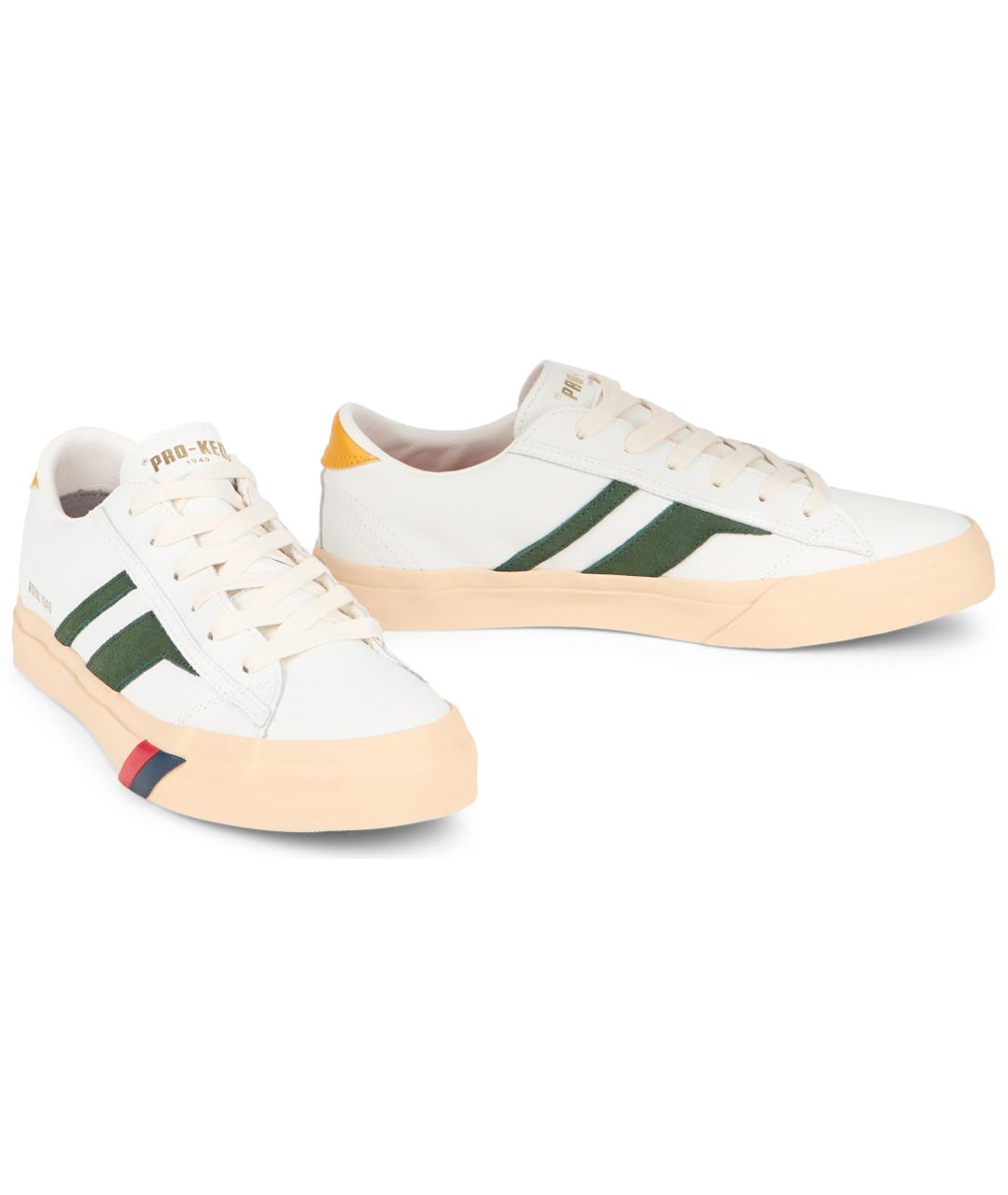 PRO-KEDS Белые кожаные низкие кроссовки / кеды, фото 2