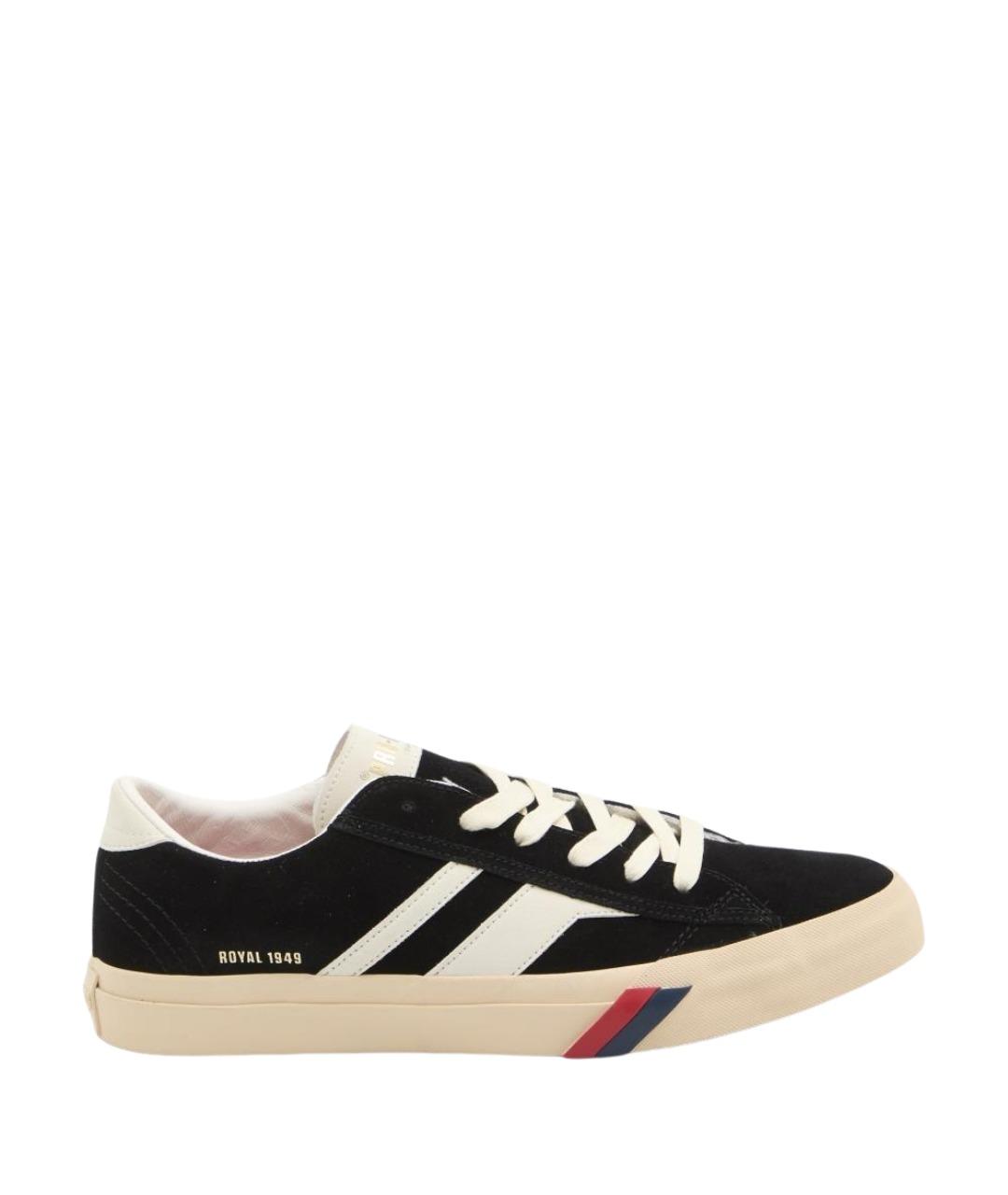 PRO-KEDS Черные замшевые низкие кроссовки / кеды, фото 1
