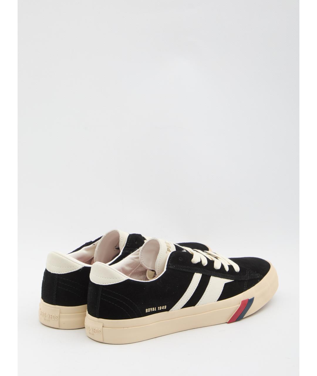 PRO-KEDS Черные замшевые низкие кроссовки / кеды, фото 3