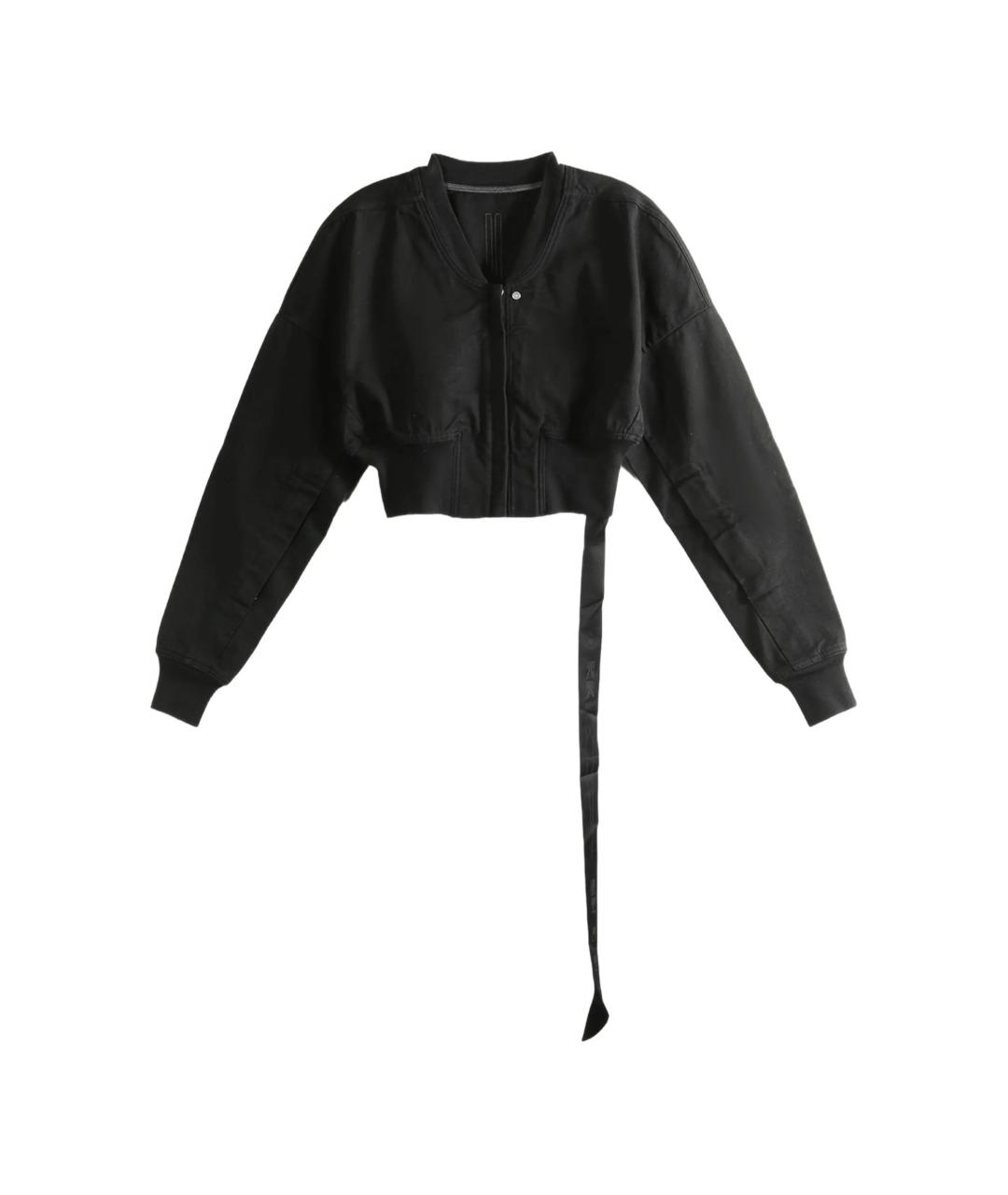 RICK OWENS DRKSHDW Черная хлопковая куртка, фото 1