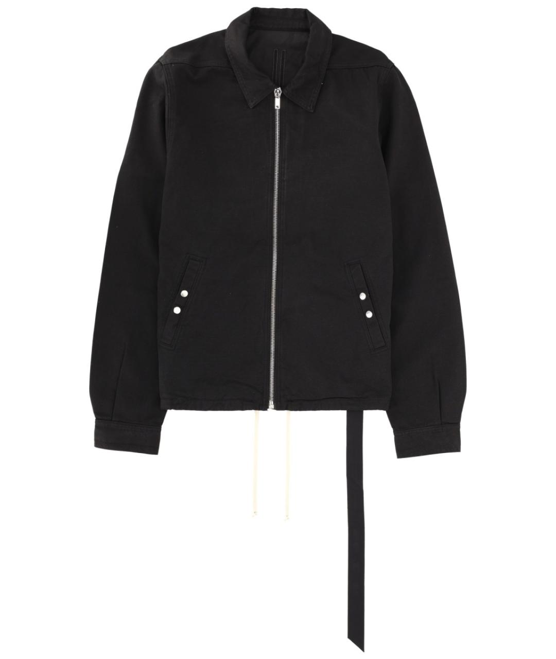 RICK OWENS DRKSHDW Черная хлопковая куртка, фото 1