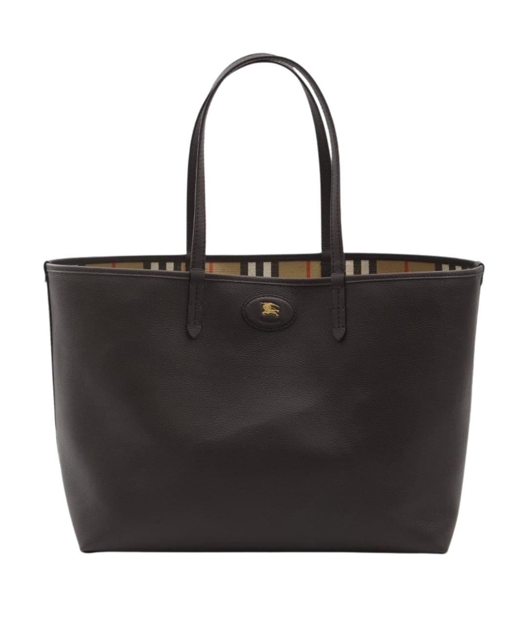 BURBERRY Мульти кожаная сумка тоут, фото 1