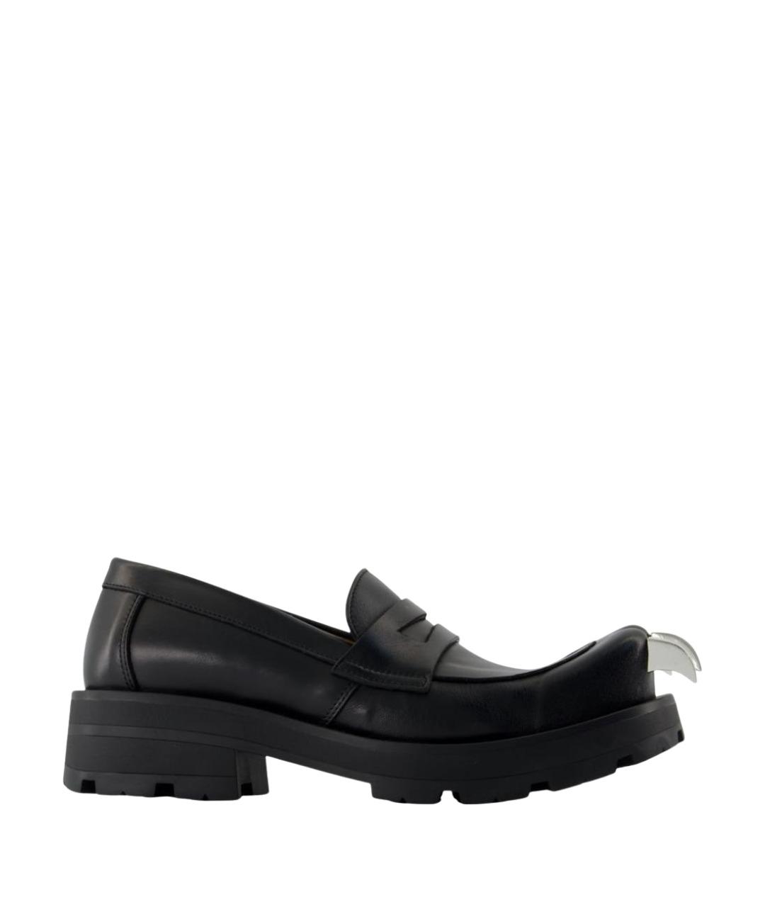 CHARLES JEFFREY LOVERBOY Черные кожаные лоферы, фото 1