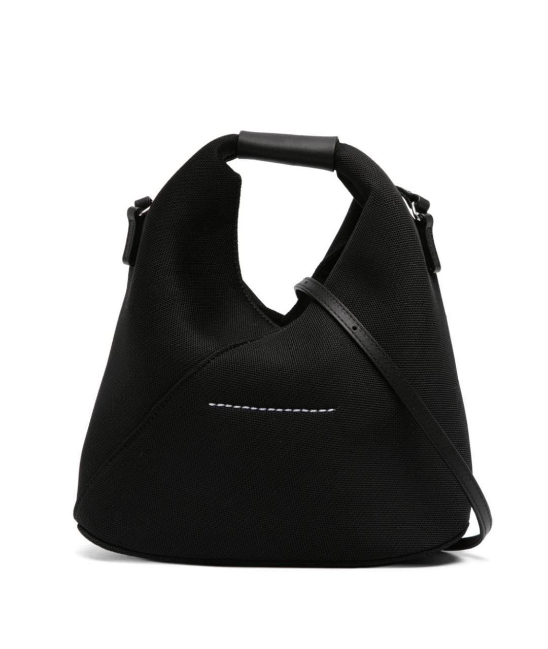 MM6 MAISON MARGIELA Черная синтетическая сумка через плечо, фото 1